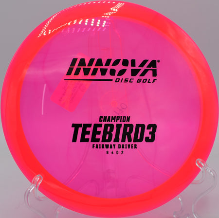 Champion Teebird3 hyzering gently for pinpoint control at Iron Hill DGC in Newark, Delaware.

