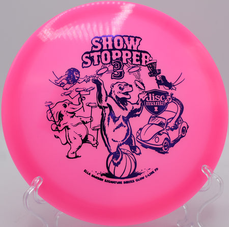 Discmania Glow C-Line FD straight-to-fade flight at Idlewild in Burlington, Kentucky

