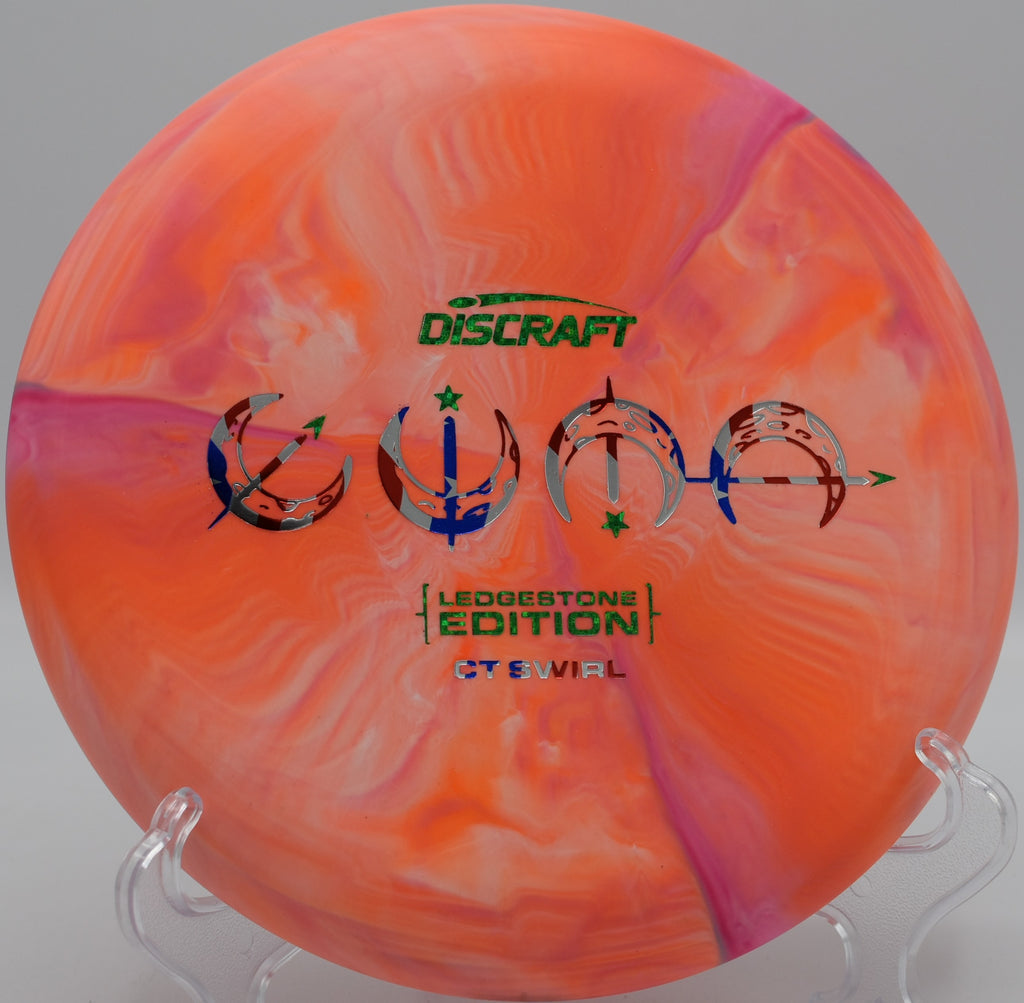 CT Swirl Luna anhyzer release at Harmon Field DGC in Tryon, North Carolina

