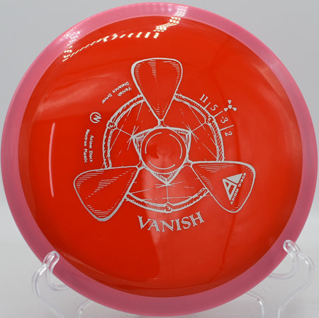 Vanish carving a roller line down the fairway at Idlewild Disc Golf Course, KY

