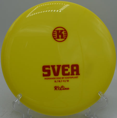 Kastaplast K1 Svea flying on a touch anhyzer at Northwood Black in Morton, Illinois, perfect for shaping long, slow-turning lines with minimal effort.

