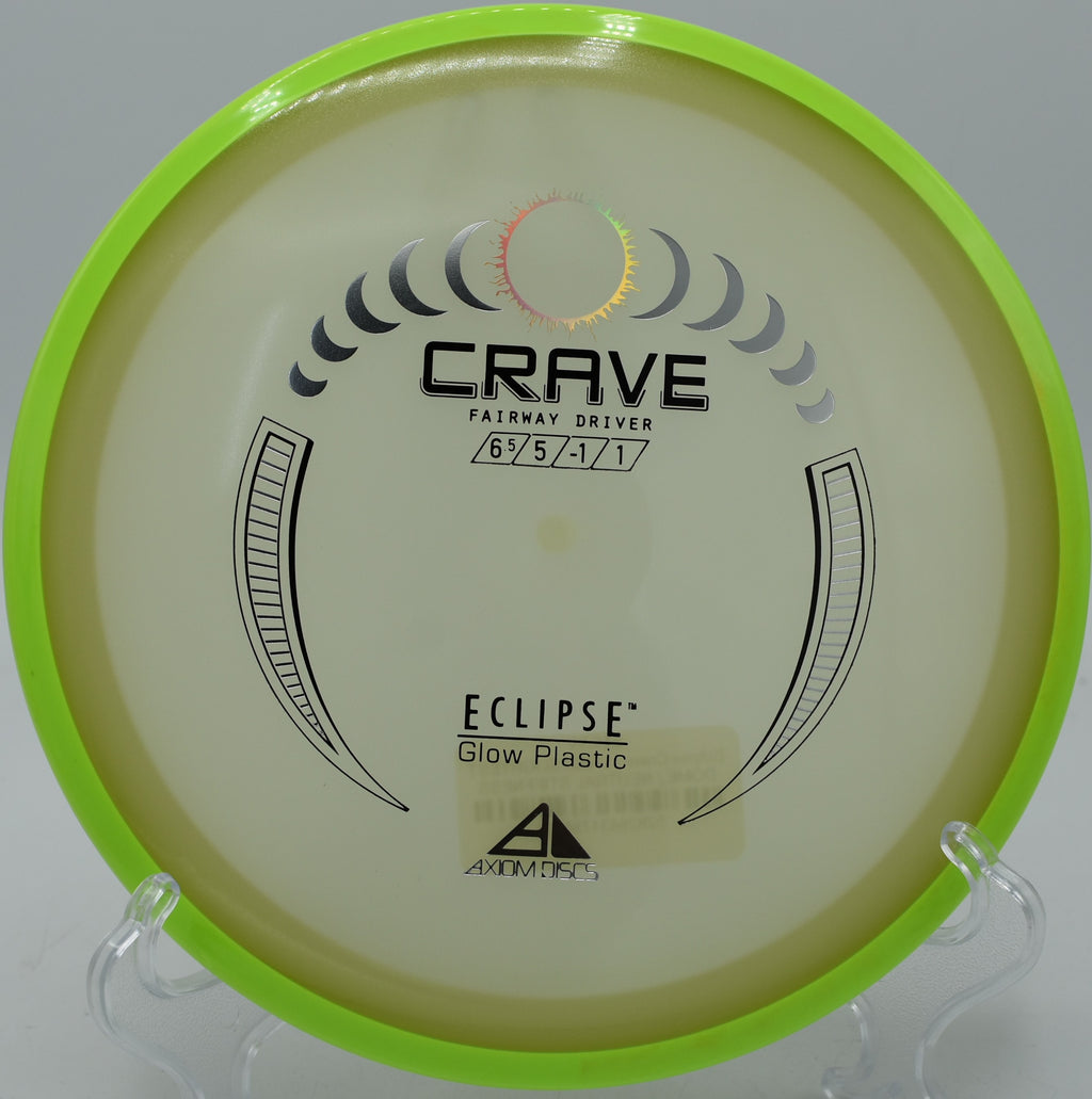 MVP Eclipse Crave streaking straight down fairways at Winthrop Gold Disc Golf Course in Rock Hill, South Carolina.