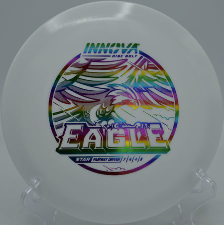 Star Eagle fairway driver ripping a controlled hyzer at Maple Hill Disc Golf Course, Leicester MA