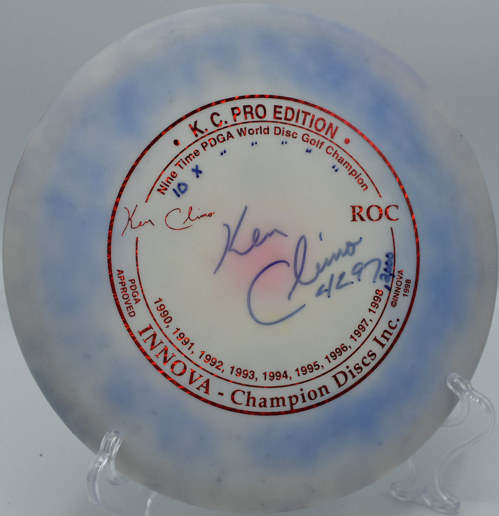 Ken Climo Signed 9X KC Pro Roc