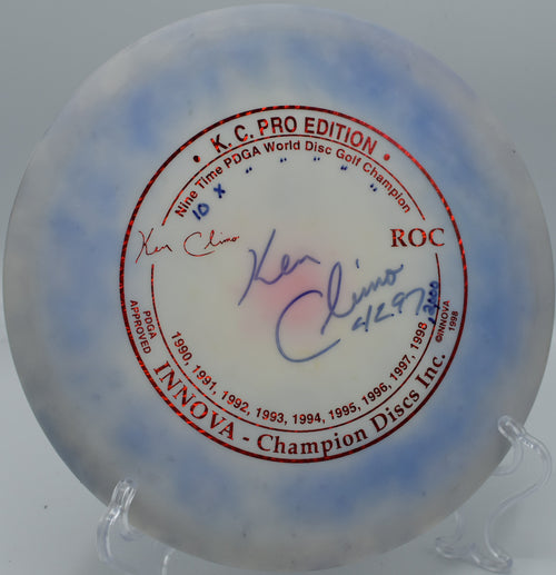 KEN CLIMO SIGNED 9X KC PRO ROC