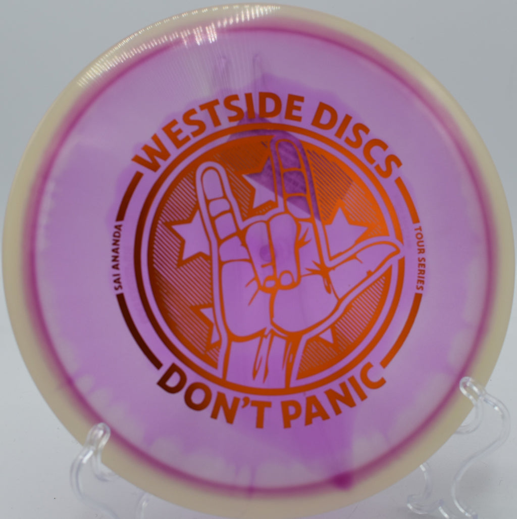 VIP-Ice Orbit Gatekeeper – Night round-ready midrange at Horn Rapids Disc Golf Course in Richland, Washington.

