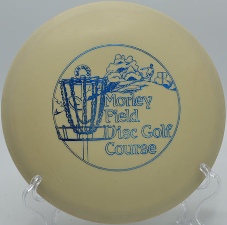 Innova DX Cobra landing smoothly on Hole 9 at Raptor’s Roost Disc Golf Course, Axton, Virginia.
