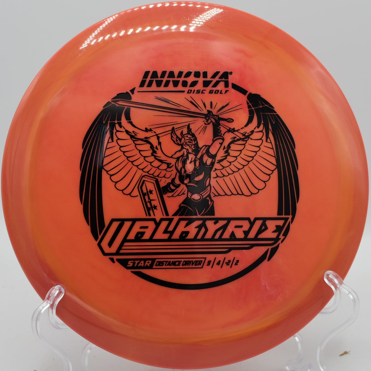 Valkyrie parked near the circle after a glide-heavy drive at Sunset Park DGC in Las Vegas, Nevada

