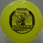 Valkyrie held in a backhand grip before a distance shot at Brandywine Creek State Park in Delaware


