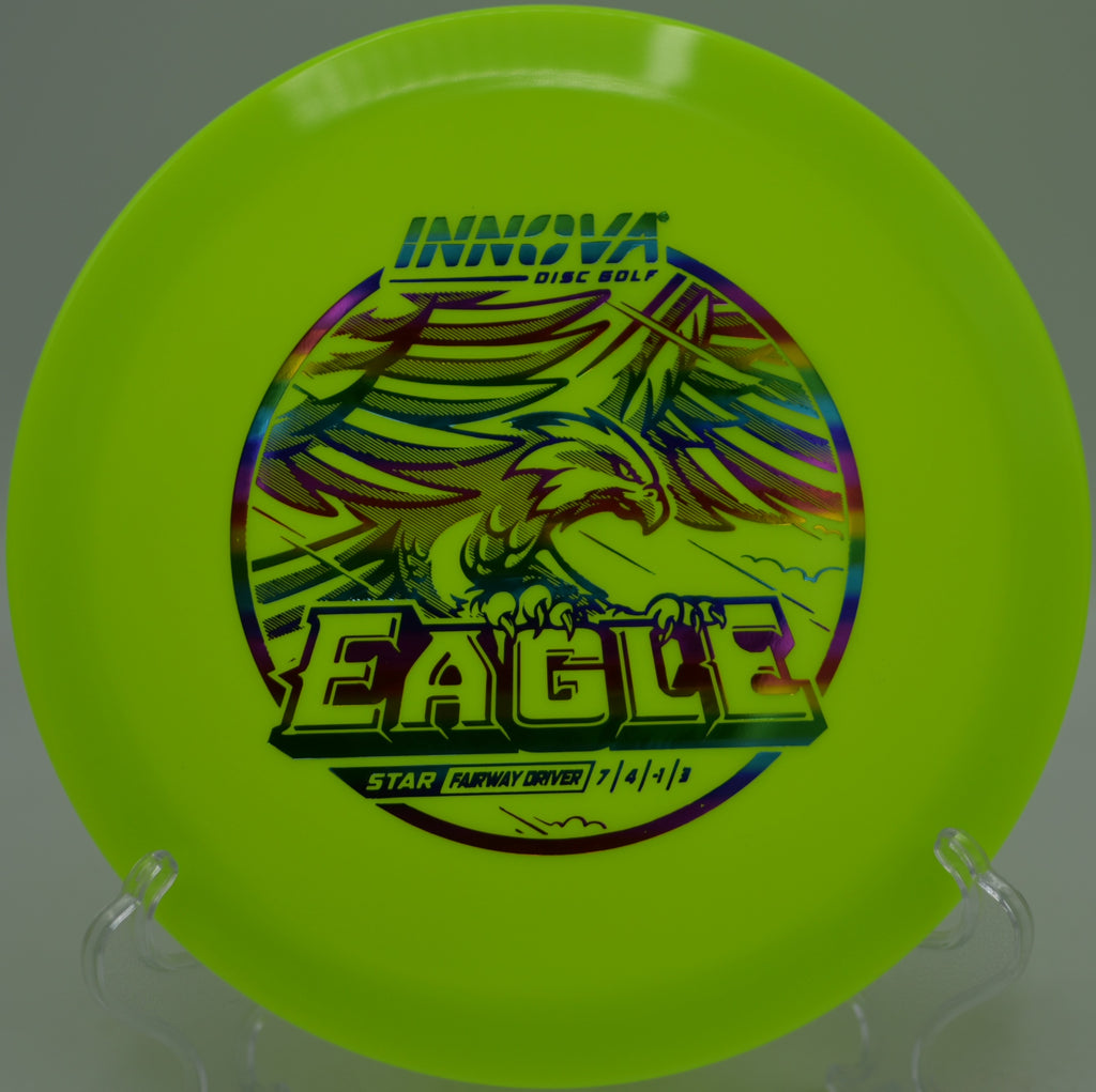 Innova Star Eagle forehand drive cutting through wind at Milo McIver State Park, Estacada OR