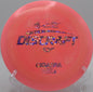 Discraft ESP Cigarra thrown on a hyzerflip-to-turn line at Harmony Bends in Columbia, Missouri

