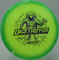 Calvin Halo Destroyer bombing over the top of a ridge at Sandy Point Resort Disc Golf Ranch in Lac du Flambeau, Wisconsin.

