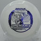 Innova Valkyrie gliding through calm conditions at SeaTac Disc Golf Course in Washington

