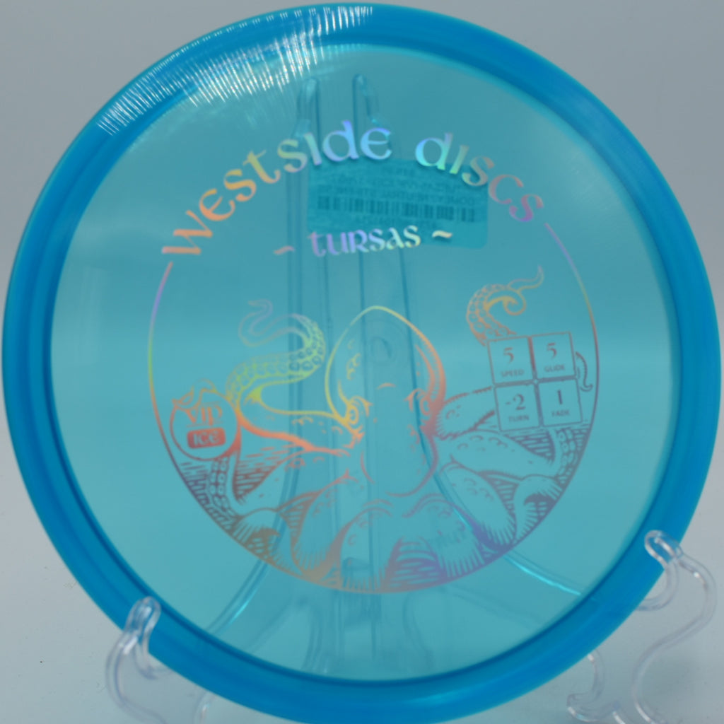 Westside VIP Ice Tursas – Understable midrange for easy turnovers at Valley Springs Disc Golf Course in Durham, North Carolina.

