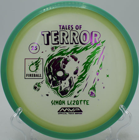 Axiom Particle Fireball Halloween release flat top overstable drive at Blue Ribbon Pines in East Bethel, Minnesota