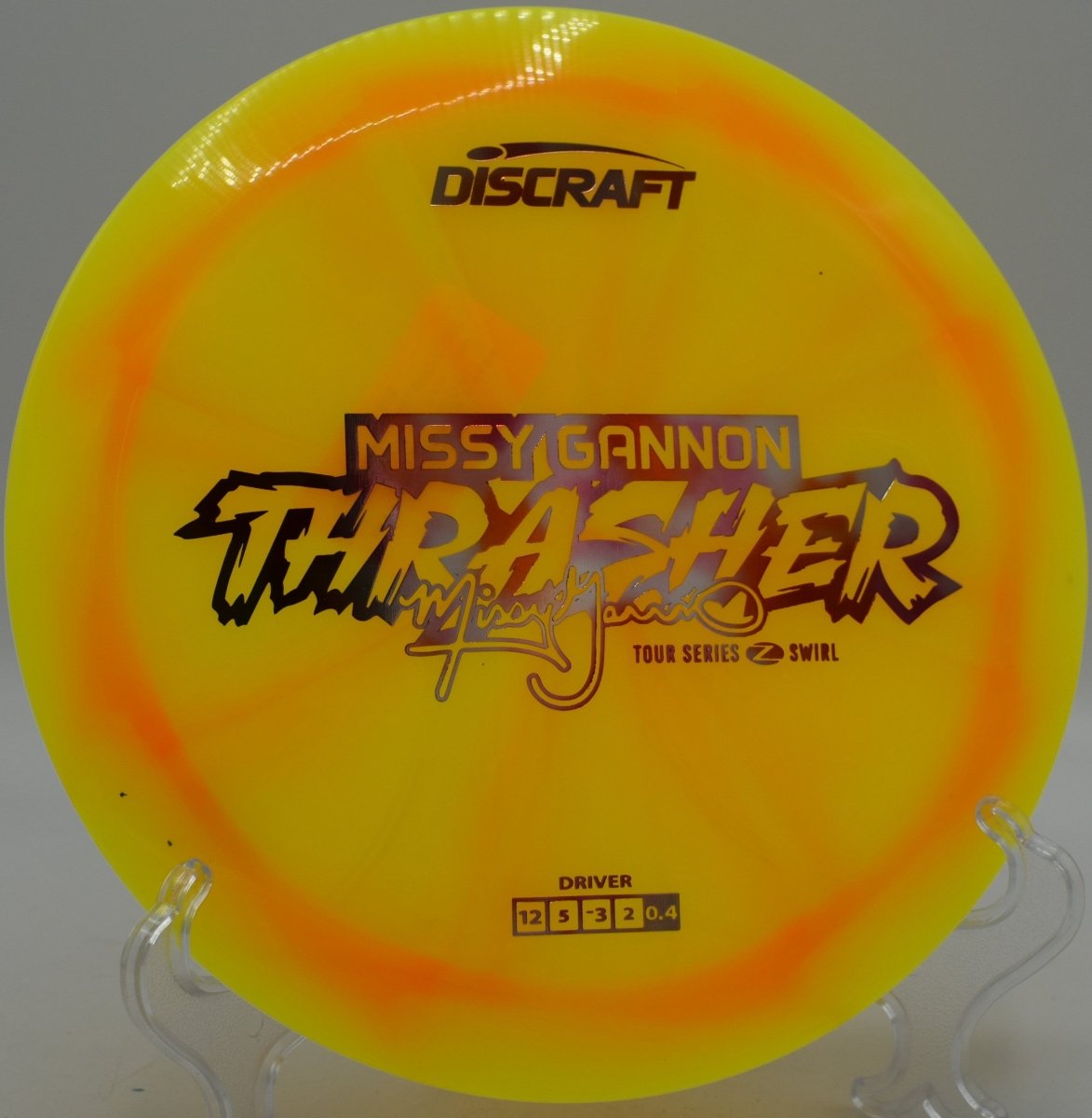 2025 Z - Swirl Thrasher (MIssy Gannon) - Flexline Discs - 25726323197213