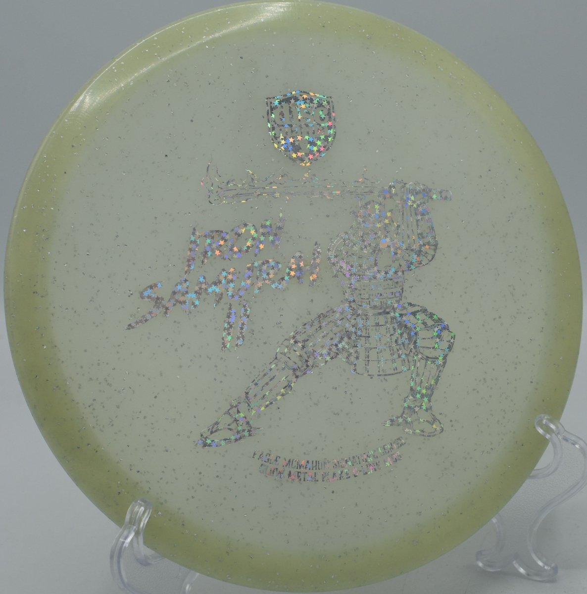(Glow metal flake glow MD3) Iron Samurai 2 - Flexline Discs - 61129011645149