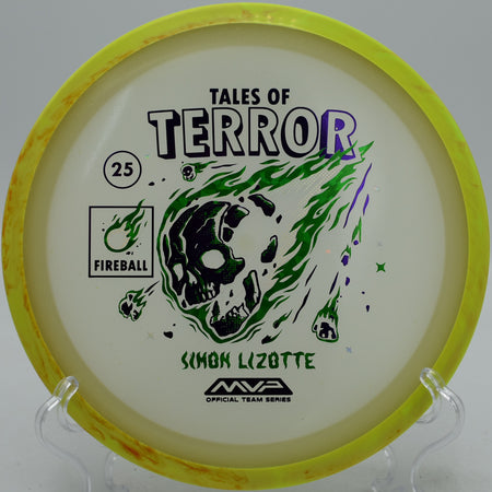 Fireball Halloween glow edition torque-resistant throw at Harmon Hills in Fall Branch, Tennessee