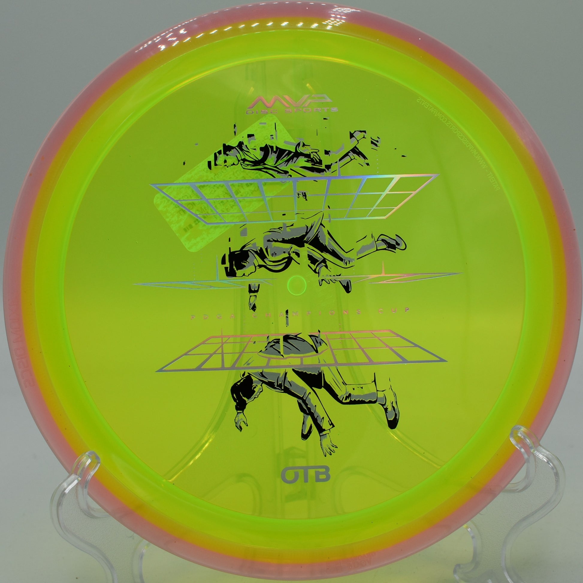 Pushing clean lines into the wind at Sandy Point Resort Disc Golf Ranch in Lac du Flambeau, Wisconsin with the Prism Proton Defy (Soft).

