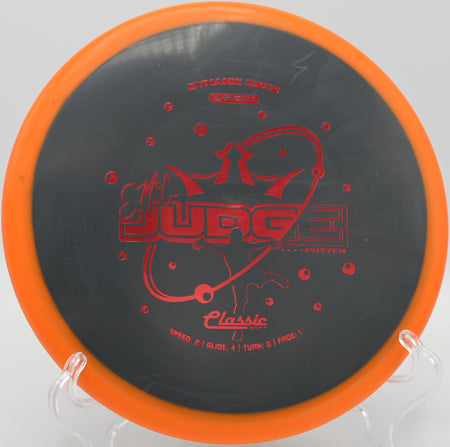 Classic Soft Orbit EMAC Judge finishing with soft fade near the circle at Trophy Club Park in Texas

