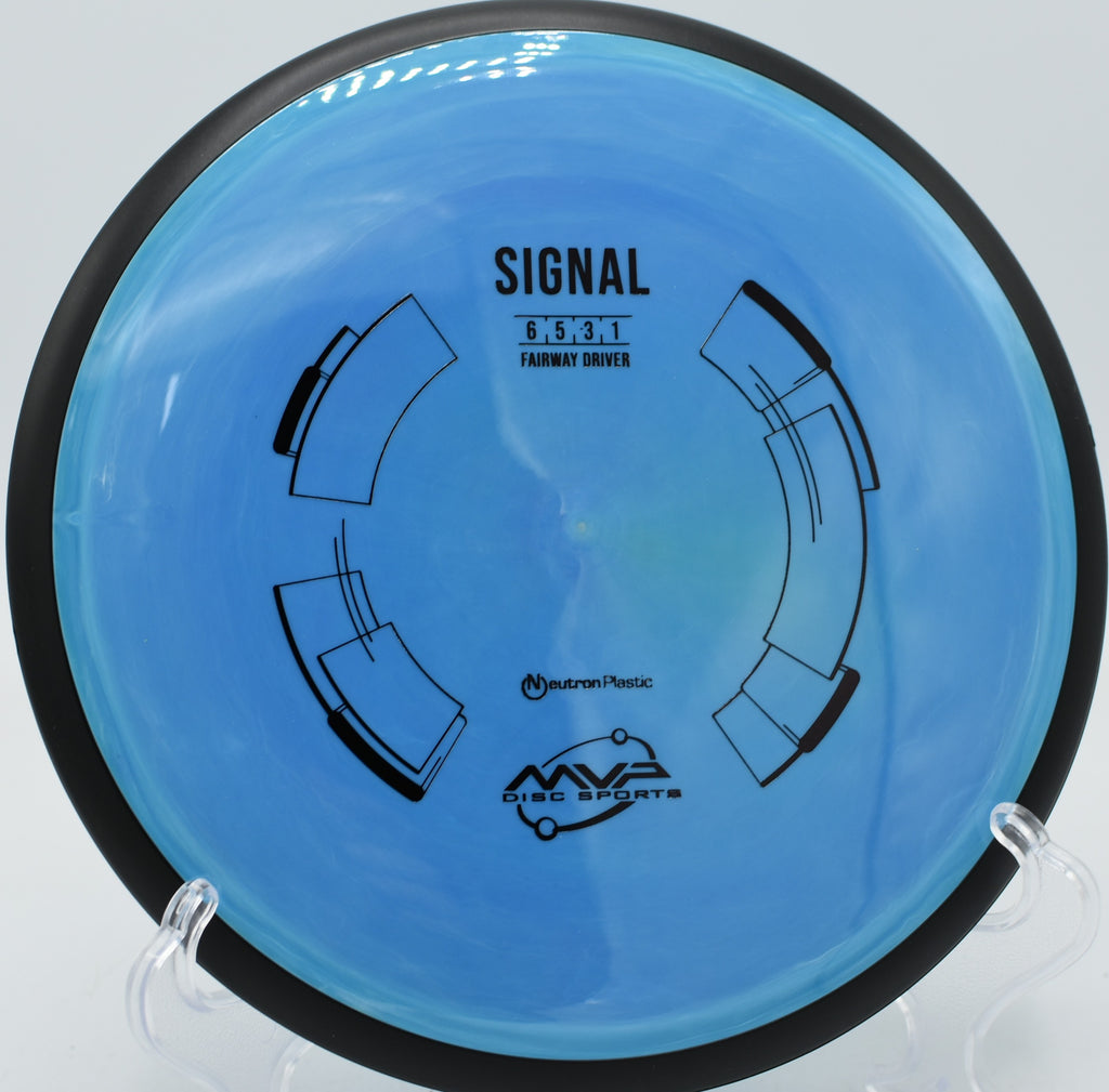Signal drifting to the right on a clean backhand at Water Works Park in Kansas City, Missouri.

