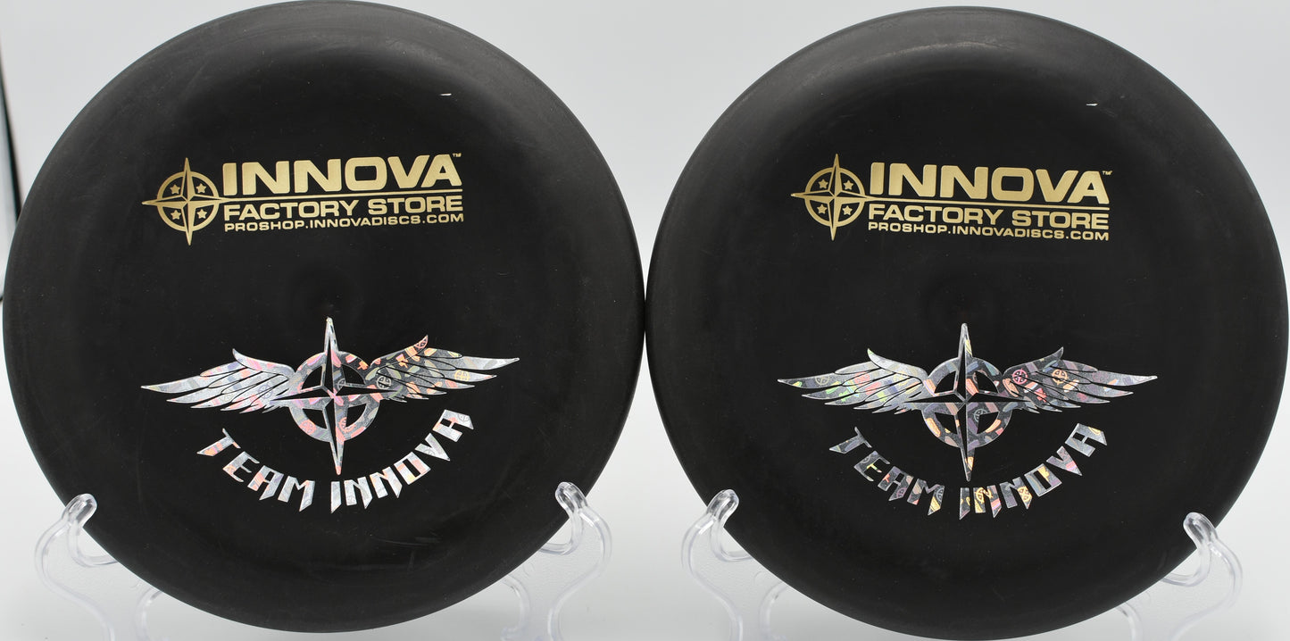 Team Stamp DX Big Bead Aviar Pair (175G, Puddle Top, Slightly Stiff)