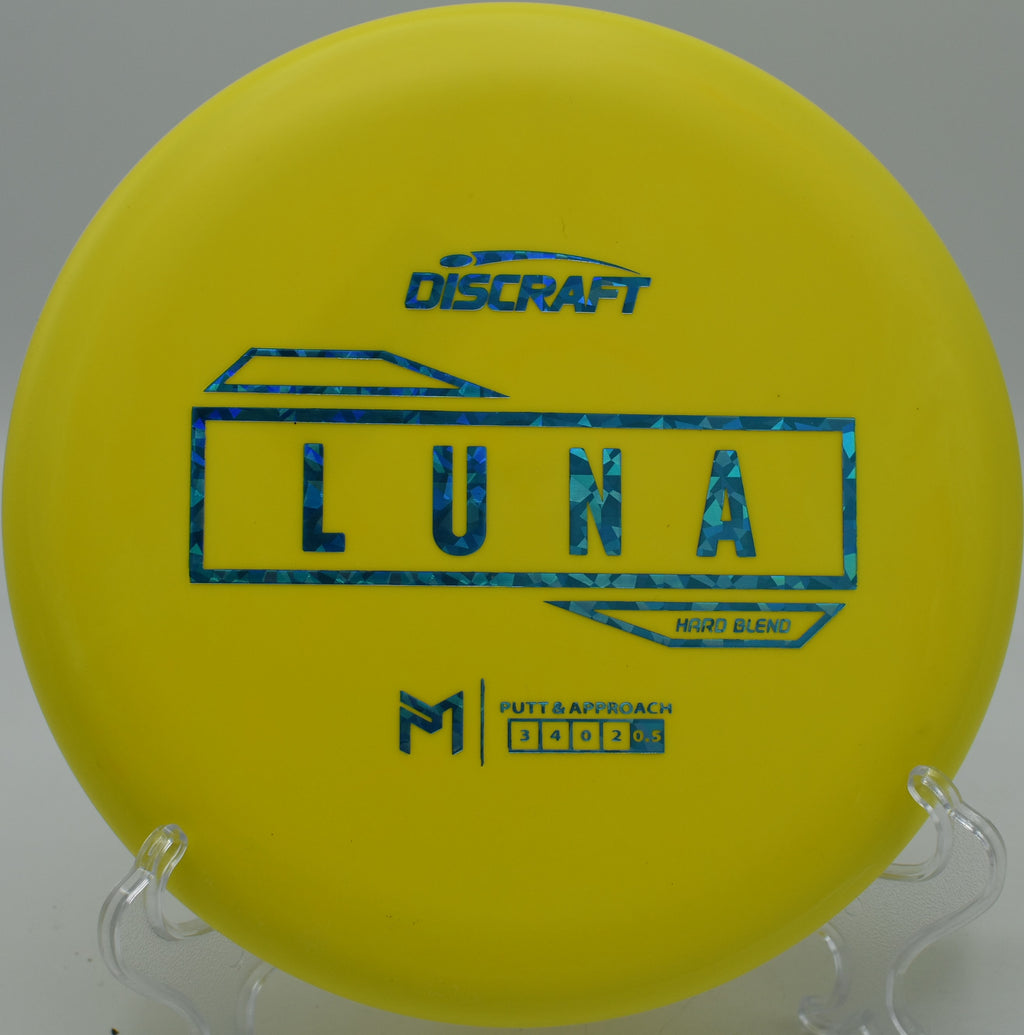 "Paul McBeth Hard Blend Luna – Stable putting disc with premium stiffness at Idlewild DGC in Kentucky."

