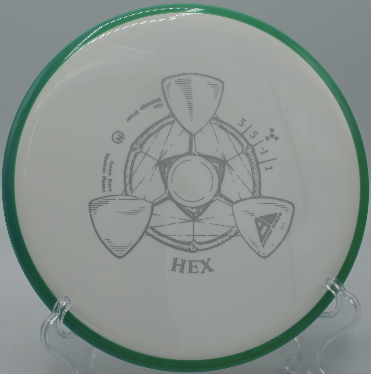 Controlled midrange accuracy with the Hex at Jonesboro Disc Golf Course in Jonesboro, Arkansas.

