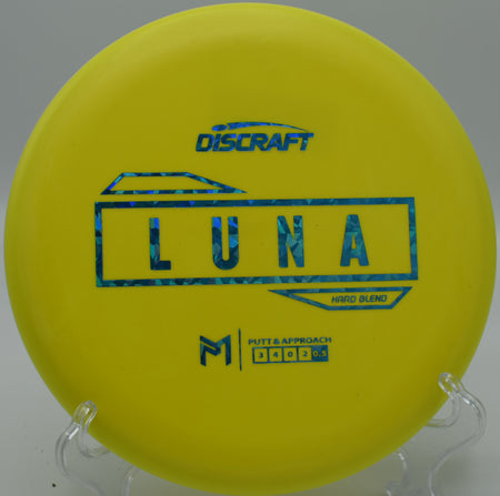 "Hard Blend Luna by Discraft – Dependable short-game disc at Tyler State Park in Pennsylvania."

