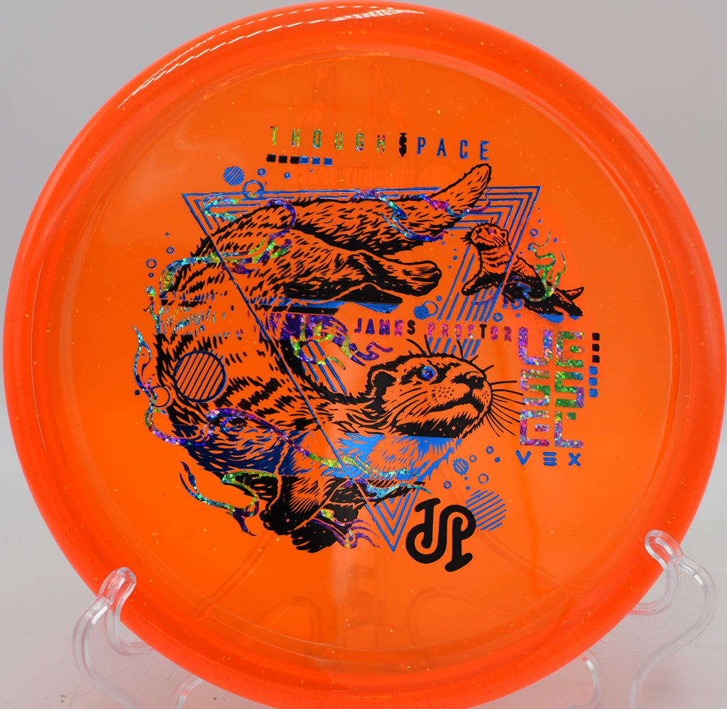 Vex Vessel thrown on a tight flex line around a corner gap at The Sinks in Tennessee.

