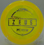 "Discraft Zeus Z Lite – Great for developing arms seeking distance at Sabattus Disc Golf Complex in Maine."

