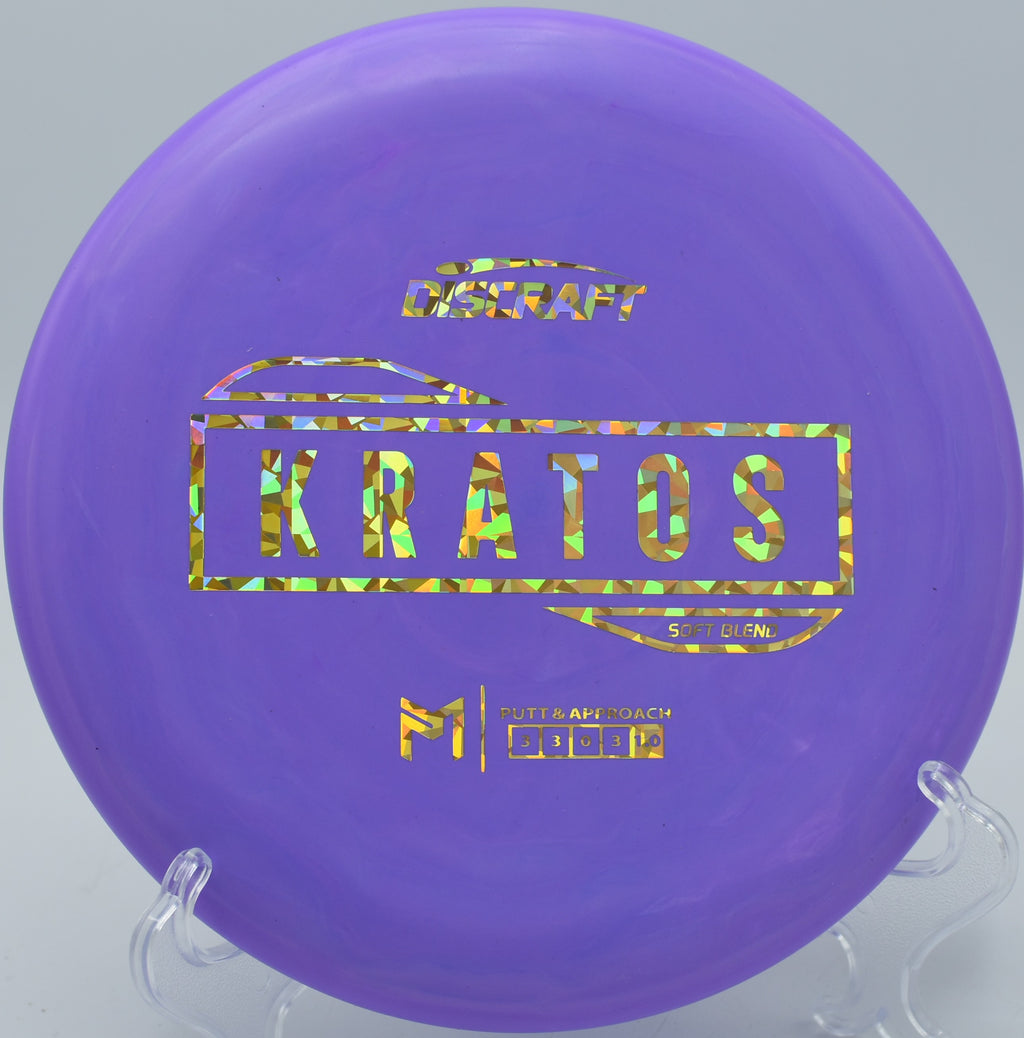 "Soft Blend Kratos – Paul McBeth’s beadless, torque-resistant putter for confident lines at Harmon Hills in Tennessee."

