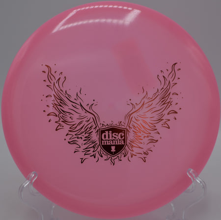 Founder midrange long glide hyzer flip into circle at Harmony Bends, Columbia MO