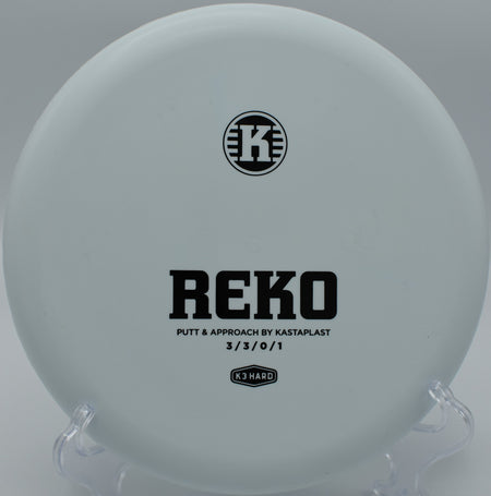 "Experience dependable precision at Eagle Creek Disc Golf in Austin, TX, where K3 Hard Reko delivers a stable grip and reliable performance."
