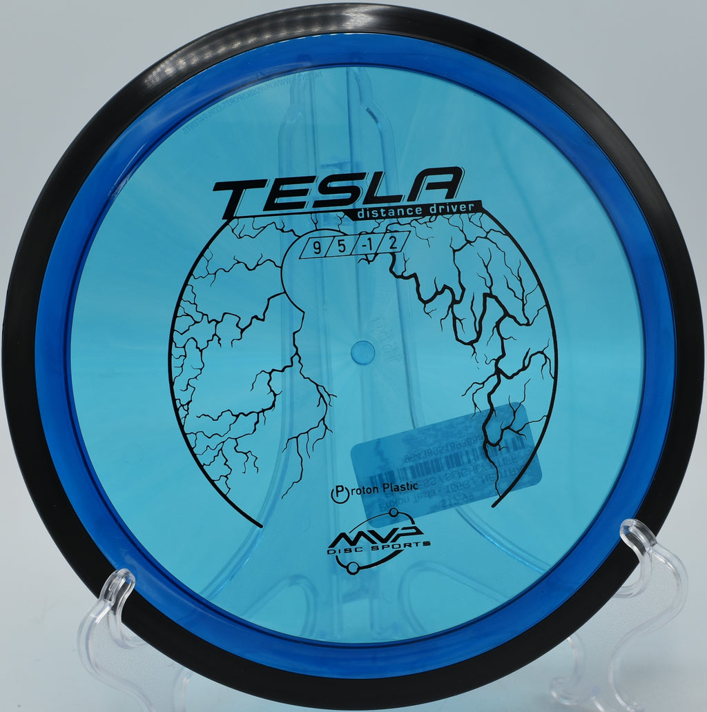 Precision power drives with the Proton Tesla at Flip City Disc Golf Course in Shelby, Michigan.

