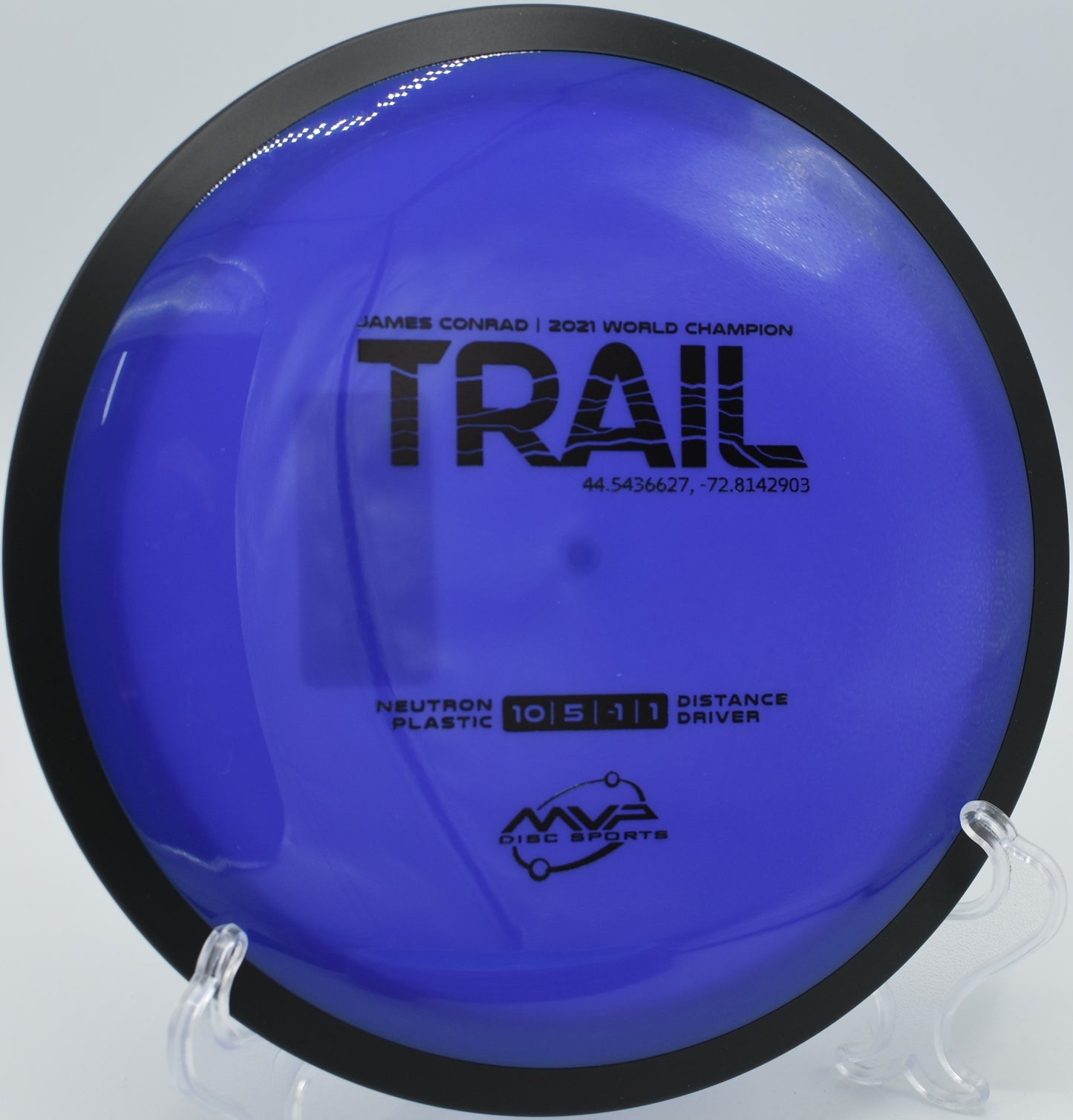 MVP Neutron Trail showcasing versatility at Bear Mountain Disc Golf Course, Killington, Vermont.