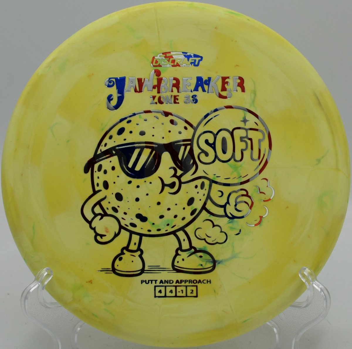 Discraft Jawbreaker Swirl Zone SS (Soft) DGLO disc available in Washington and shipped nationwide