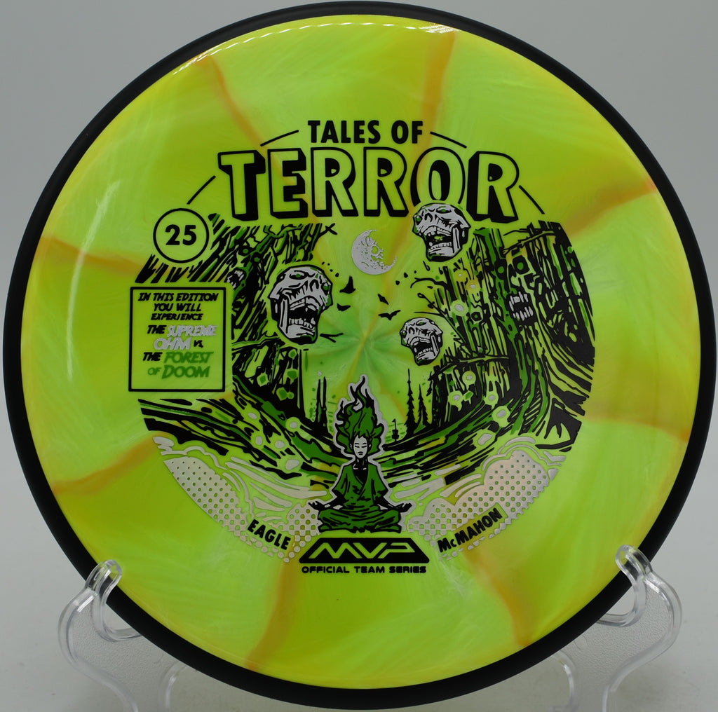 MVP Neutron Ohm beaded-style feel glide at Selah Ranch Disc Golf Course in Talco, Texas