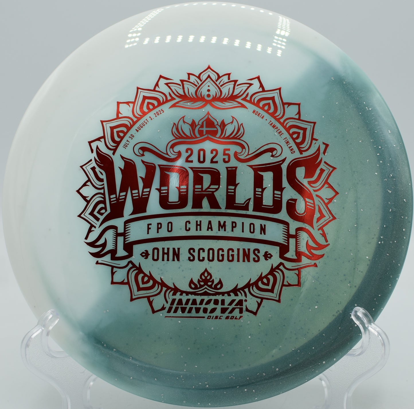 Innova Leopard3 glidey woods shot at Rotary Park in Huntington, West Virginia