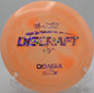 Discraft ESP Cigarra drifting turnover at Cottonmill DGC in Kearney, Nebraska


