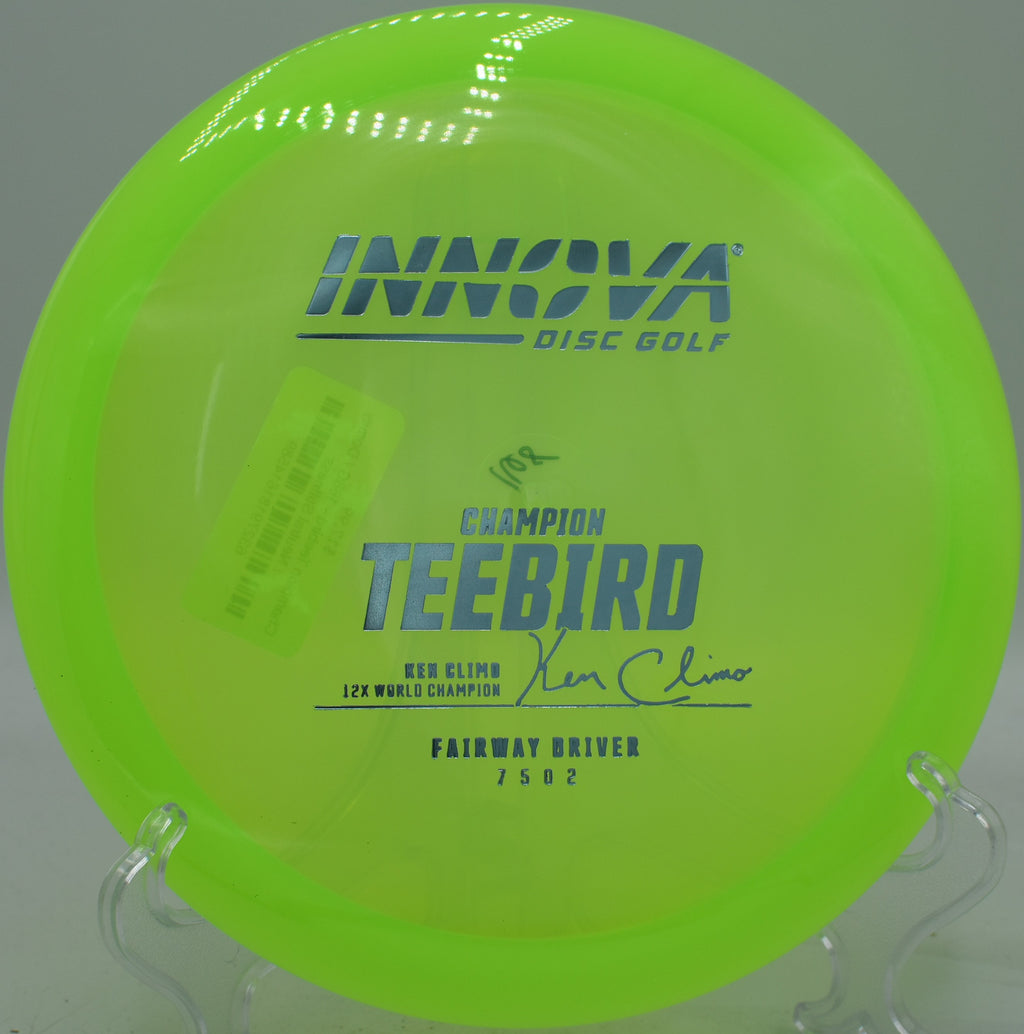 Innova TeeBird gliding through a wooded tunnel at Milo McIver State Park in Estacada, Oregon

