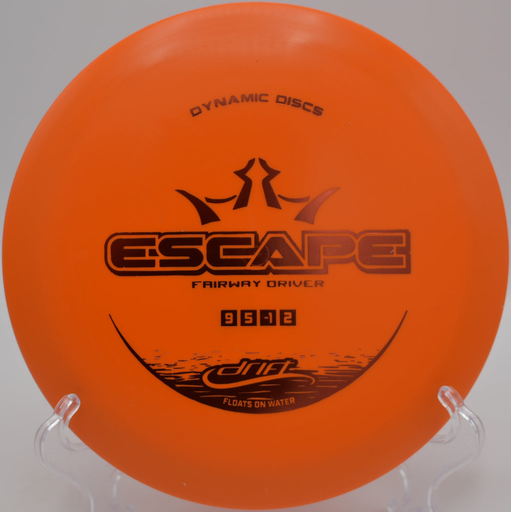 Dynamic Discs Drift Escape floating disc crossing pond fairway at Maple Hill, MA