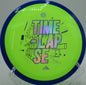 Axiom Special Edition Time-Lapse holding hyzer angle at Eagles Crossing in Hawk Point, Missouri


