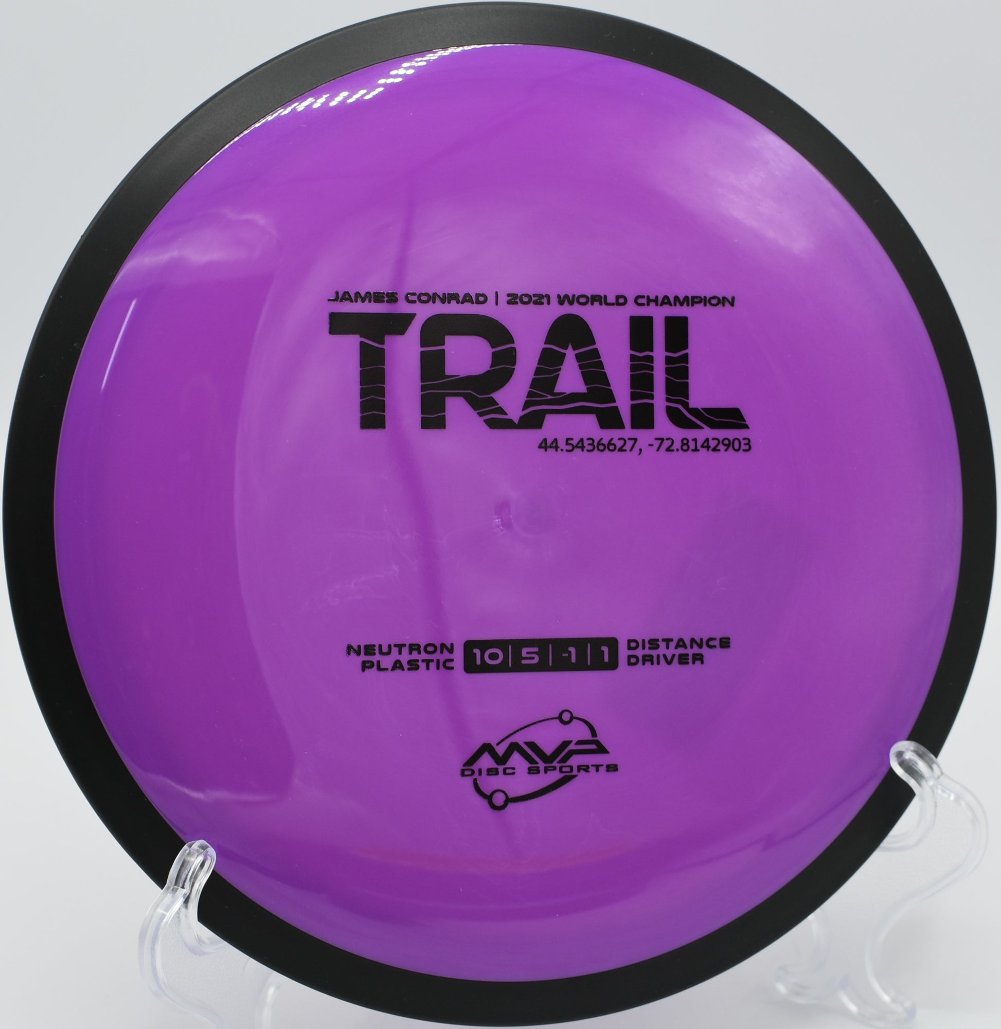 Neutron Trail disc showing versatility at Devil’s Glen Disc Golf Course, Bettendorf, Iowa.