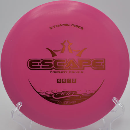 Dynamic Drift Escape hyzer flip driver landing soft at Veterans Park Disc Golf Course, TX