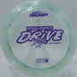 Drive released steep and curling into the basket zone at Walnut Creek Park.

