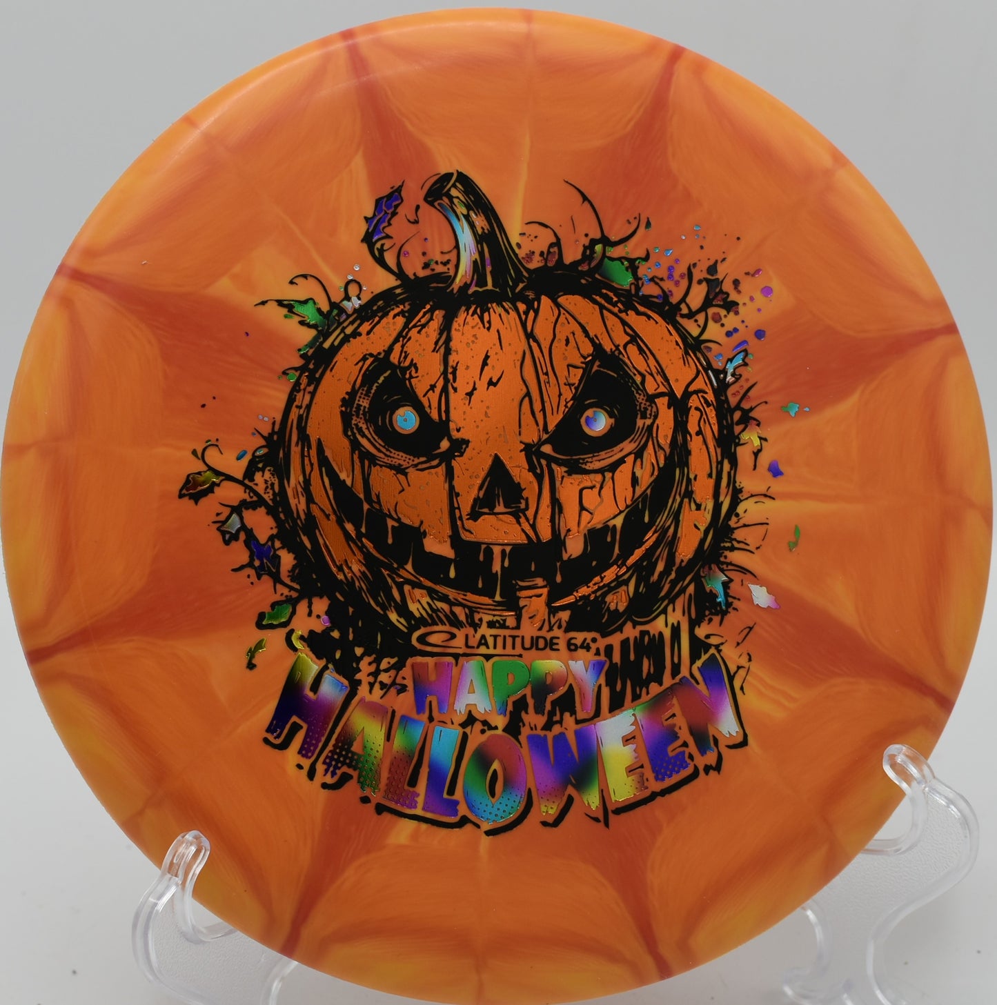 Zero Medium Burst Pure Pumpkin Triple Stamp