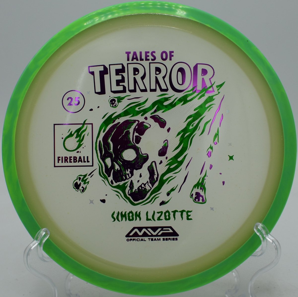 Particle Eclipse Fireball driver in Oregon with strong fade and glow plastic for night rounds nationwide shipping