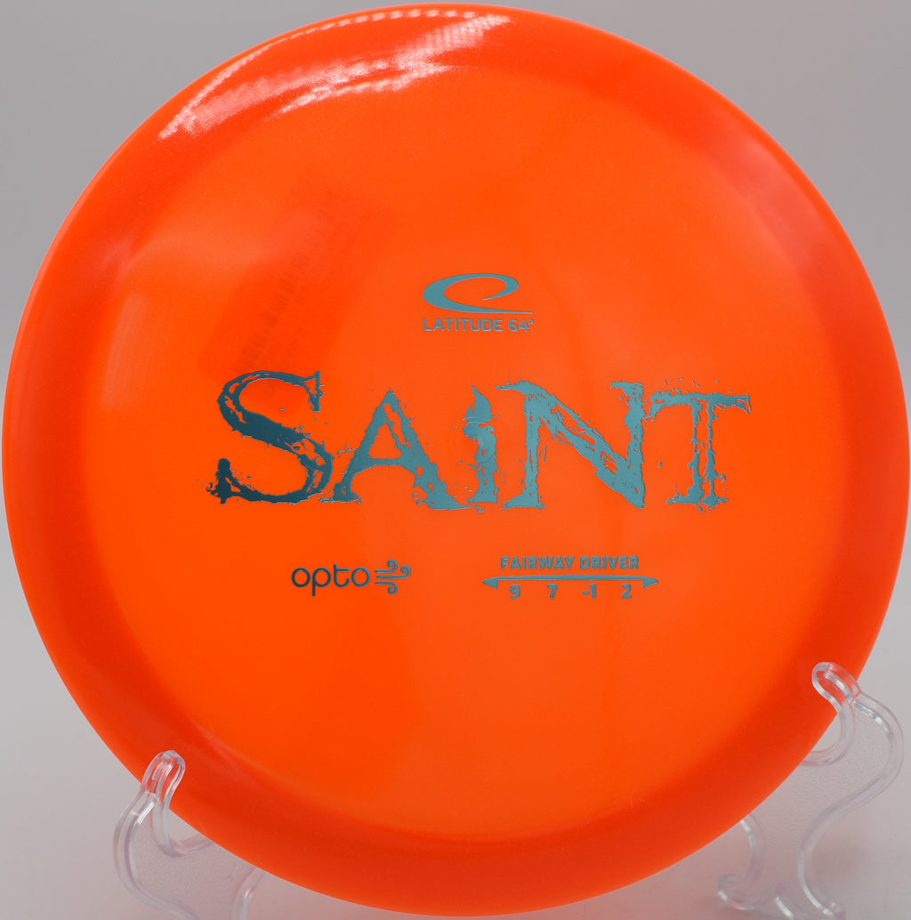 Opto Air Saint – Understable control driver for smooth S-curves at Winton Woods Disc Golf Course in Cincinnati, Ohio.

