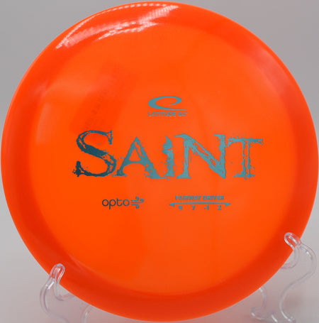 Opto Air Saint – Understable control driver for smooth S-curves at Winton Woods Disc Golf Course in Cincinnati, Ohio.


